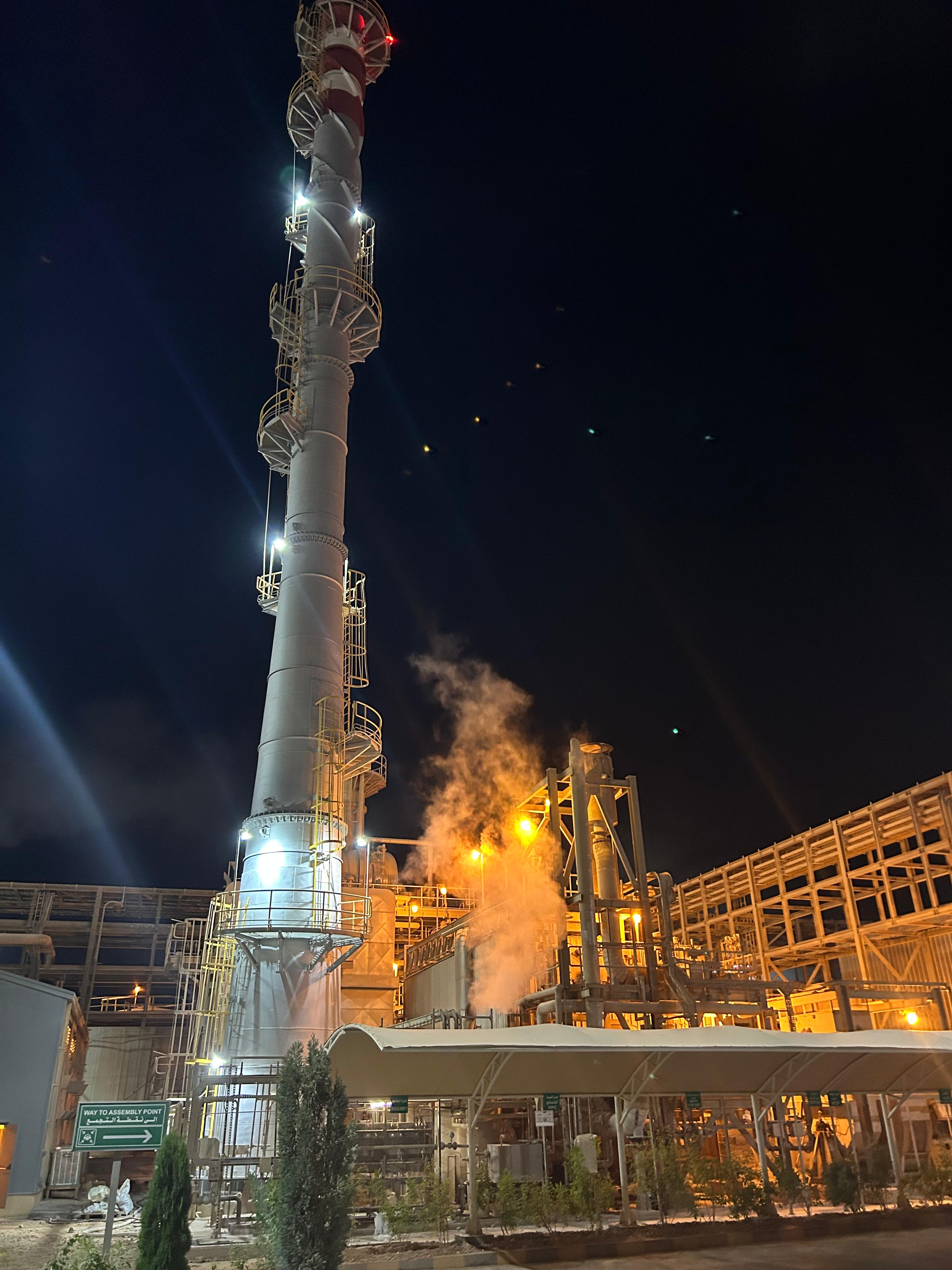 PLCs Communication in FSA, Stackers, and Yokogawa DCS in JIFCO Plant at Eshidiya